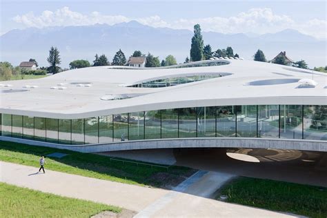 materiali del rolex learning center in switzerland|sanaa rolex lausanne.